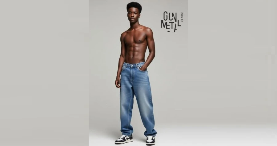 Gunmetal Denim