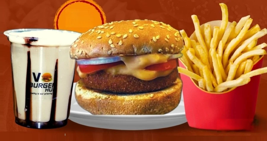 V burger Hub