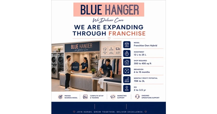 Blue Hanger Laundry