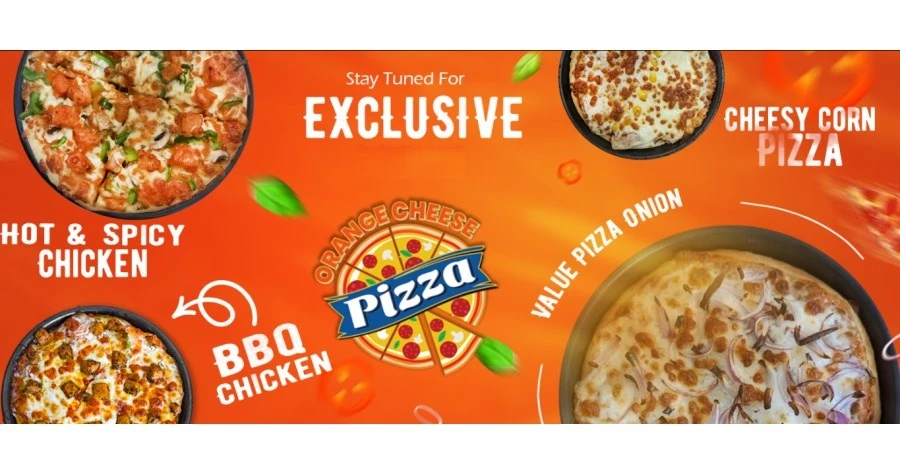 Orange Cheese Pizza