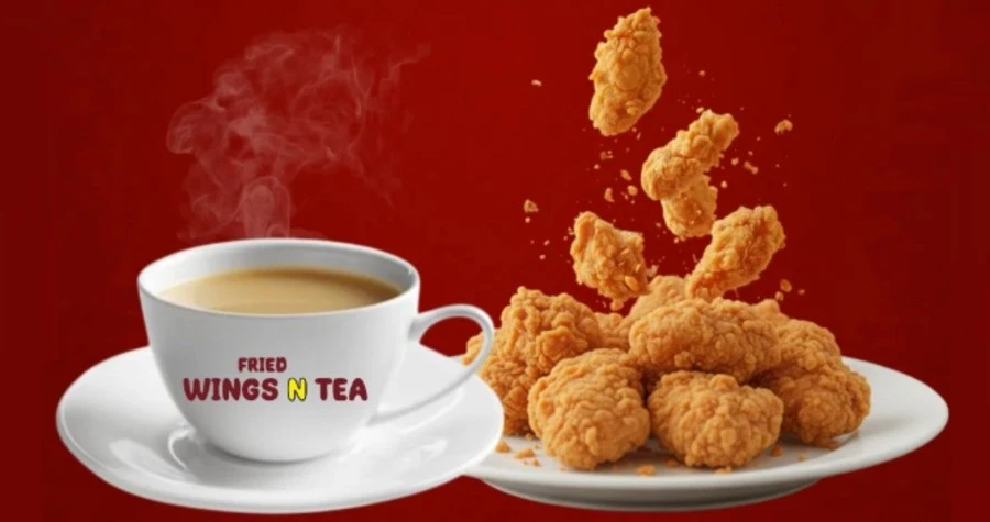 Fried Wings N Tea