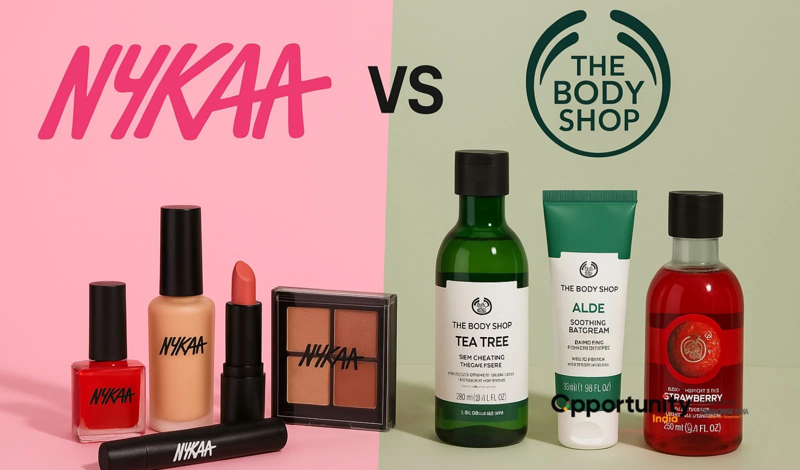 Nykaa Luxe or The Body Shop: Which Beauty Franchise To Choose?