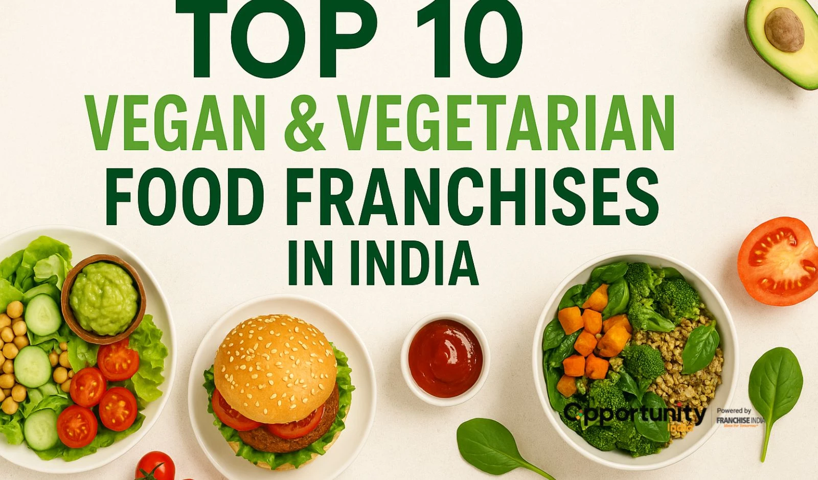 Top 10 Vegan & Vegetarian Food Franchises in India