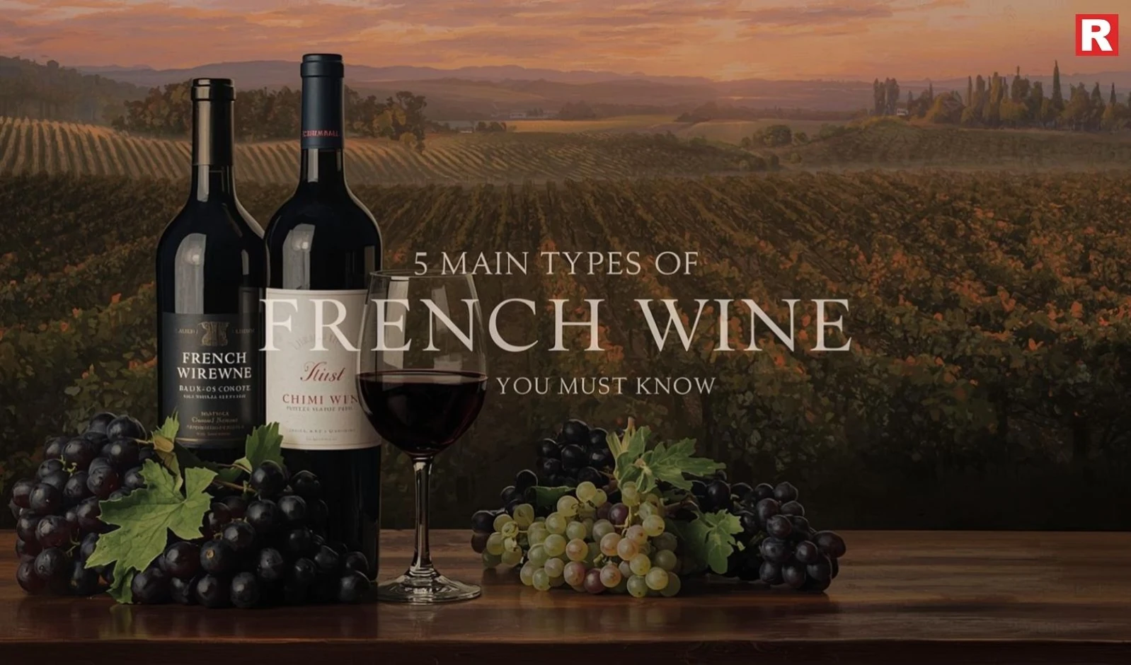 5 Main Types of French Wine You Must Know image