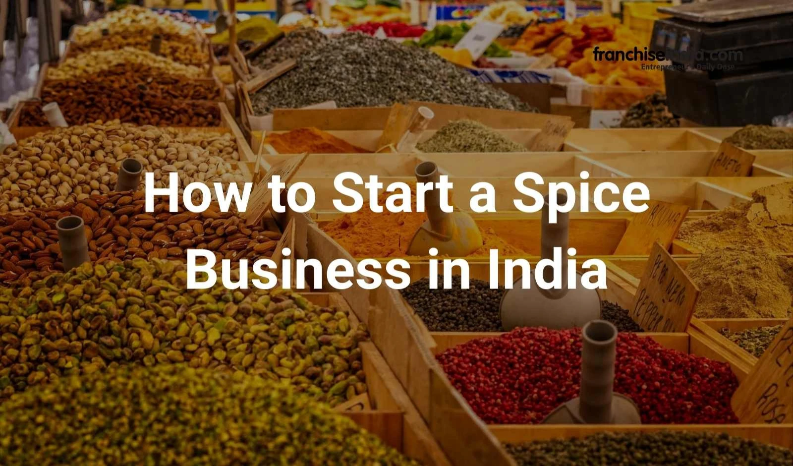 How to Start a Spice Business in India image