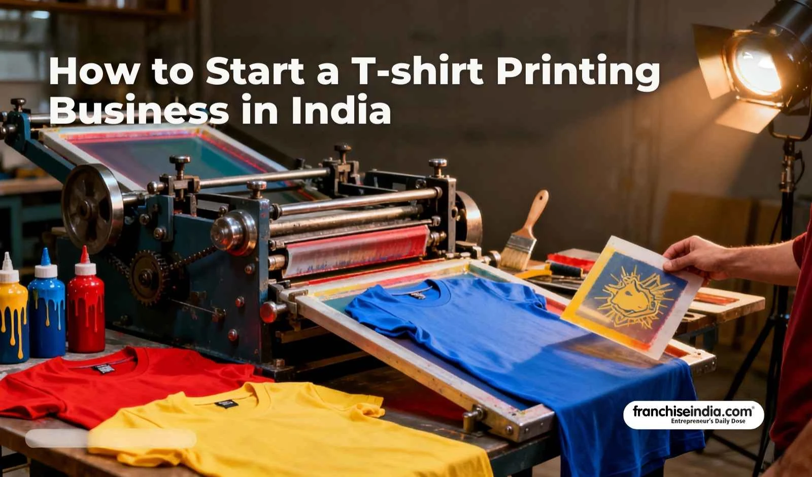How to Start a T-shirt Printing Business in India