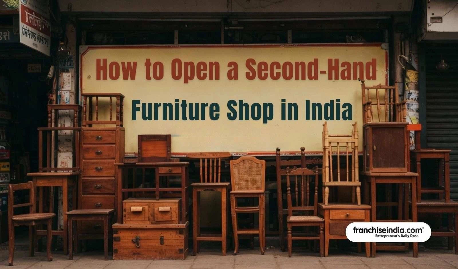 How to Open a Second-Hand Furniture Shop in India