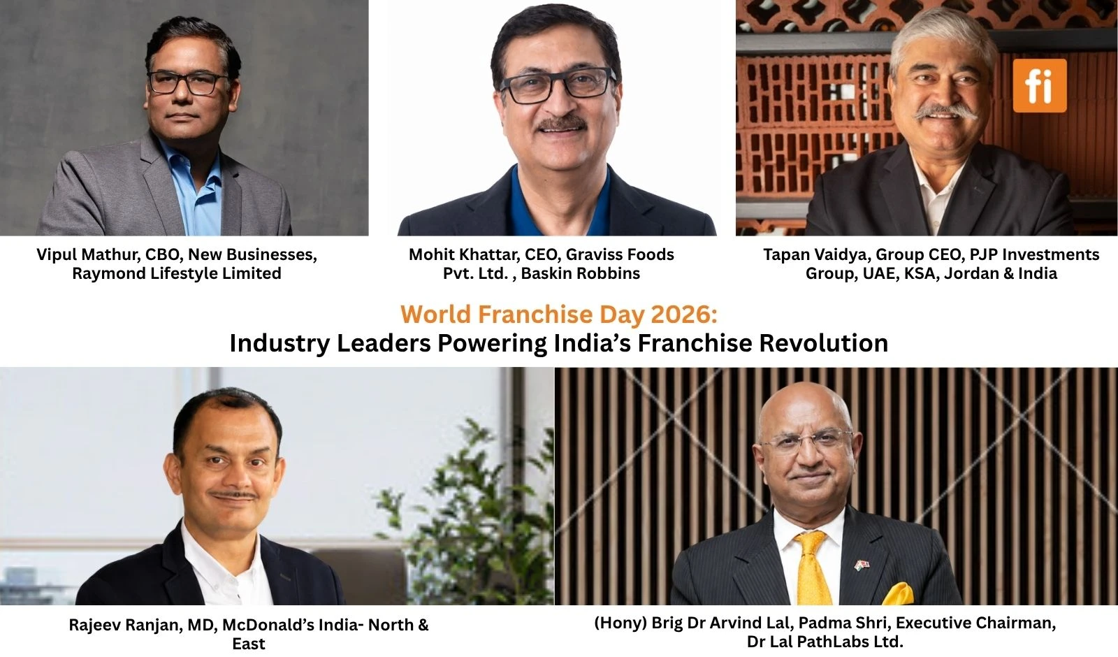 Leaders Igniting Bharat’s Entrepreneurial Fire on World Franchise Day image