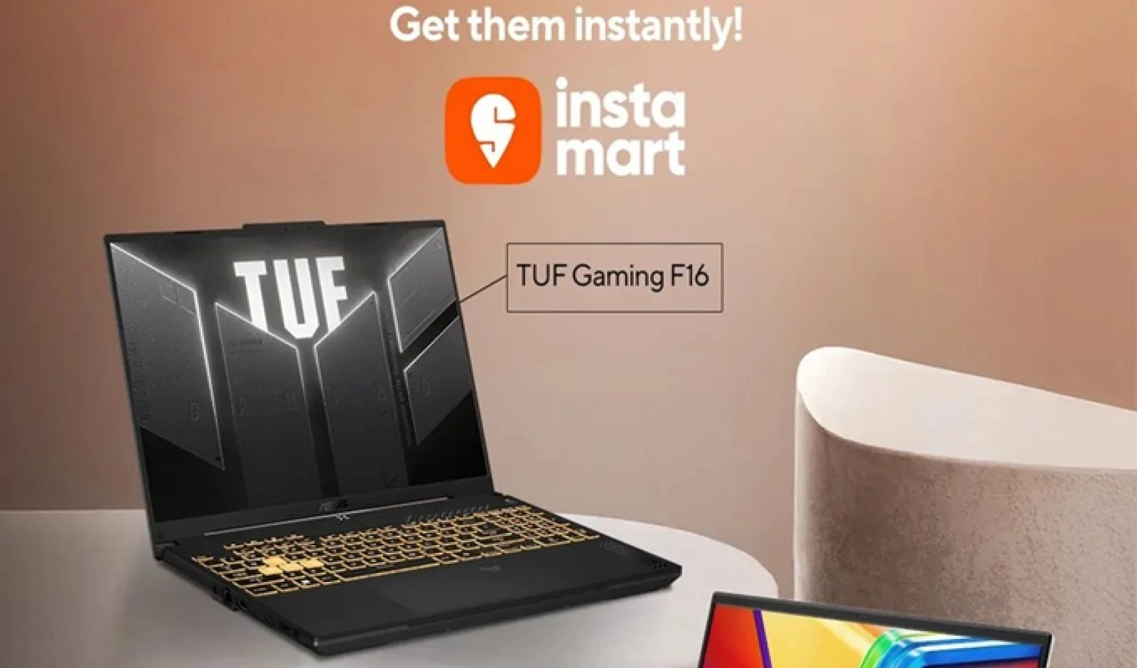ASUS Now Offering Laptops for Instant Delivery via Swiggy Instamart