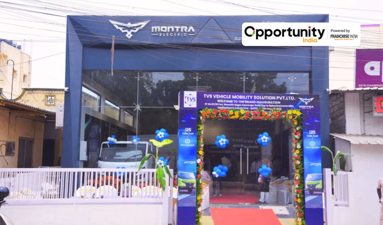 Montra Electric Opens First e-SCV Dealership in Coimbatore image