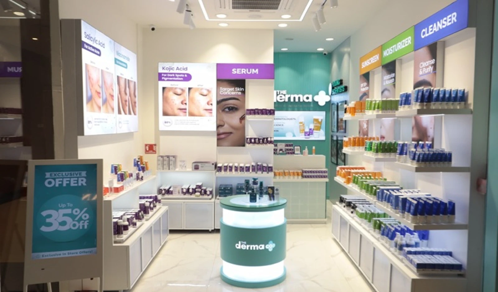 The Derma Co. Debuts at Vegas Mall, Bringing Science-Backed Skincare to Dwarka