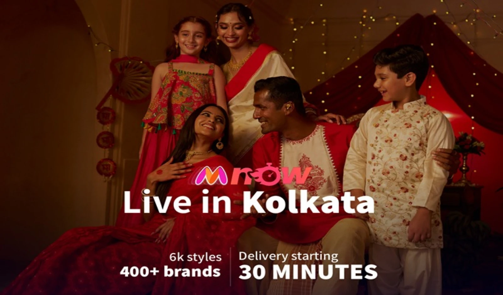 Myntra Expands M-Now to Kolkata Ahead of Durga Puja, Offers 30-Minute Fashion Deliveries
