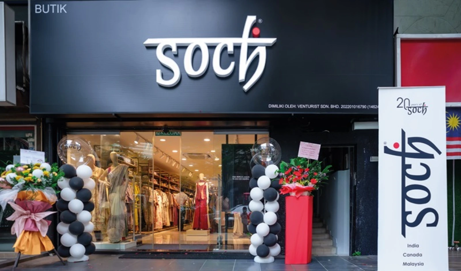 Soch Opens Three Stores Across Malaysia, Marking Entry Into Southeast Asia. image
