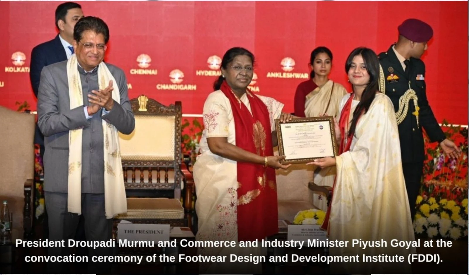 President Murmu Urges Expansion of India’s Footwear Sector to Boost Exports image