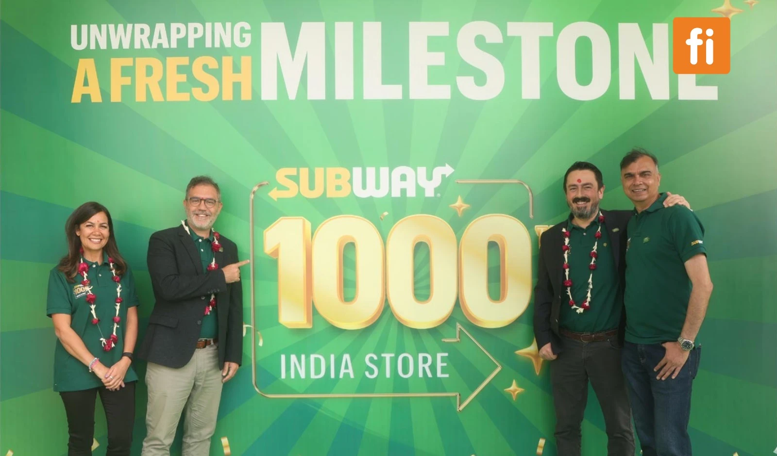 Subway India Celebrates Major Milestone with 1,000th Store Opening