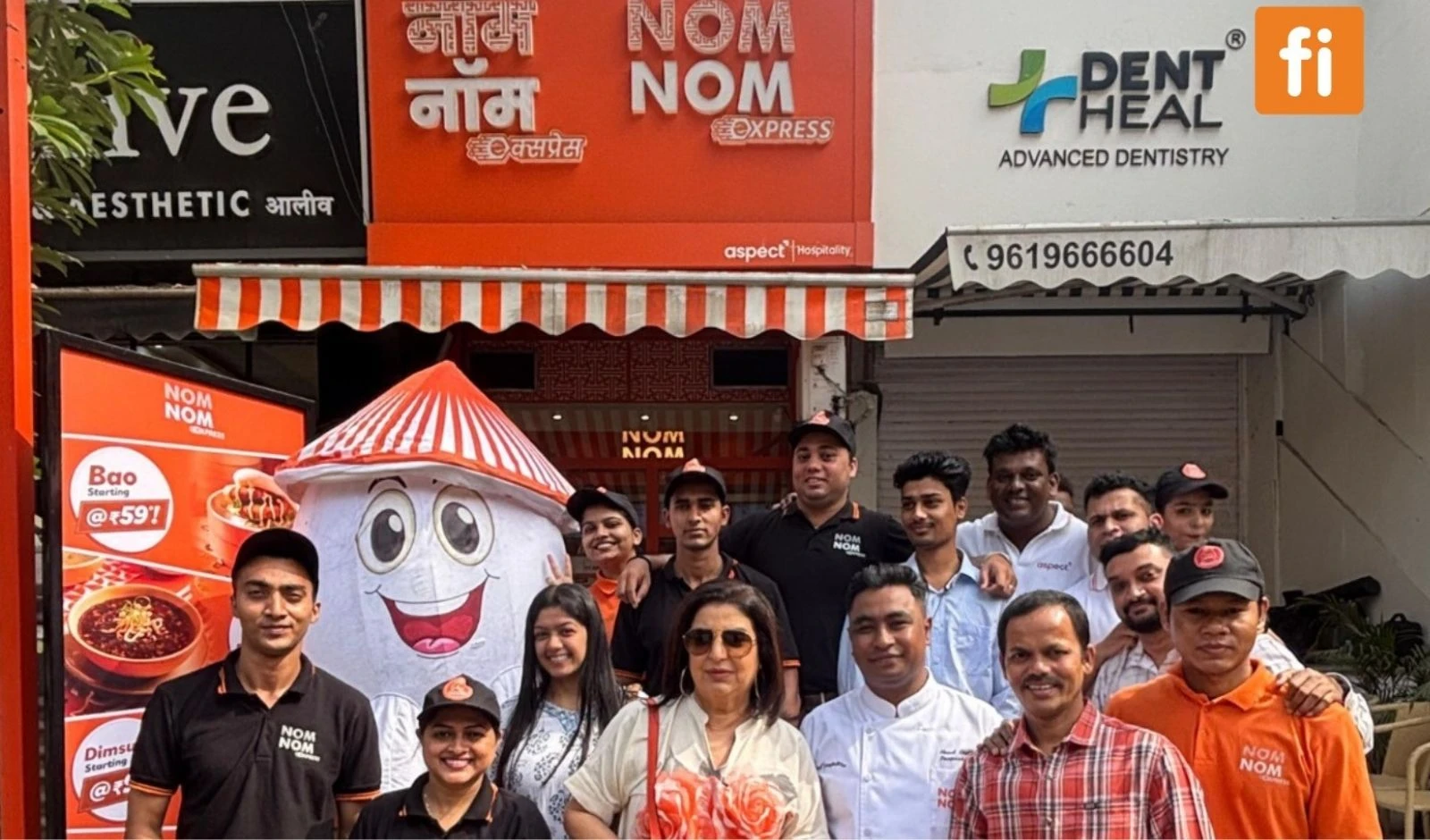 Nom Nom Express Joins Hands with Farah Khan as It Scales Pan-Asian QSR Footprint Across India