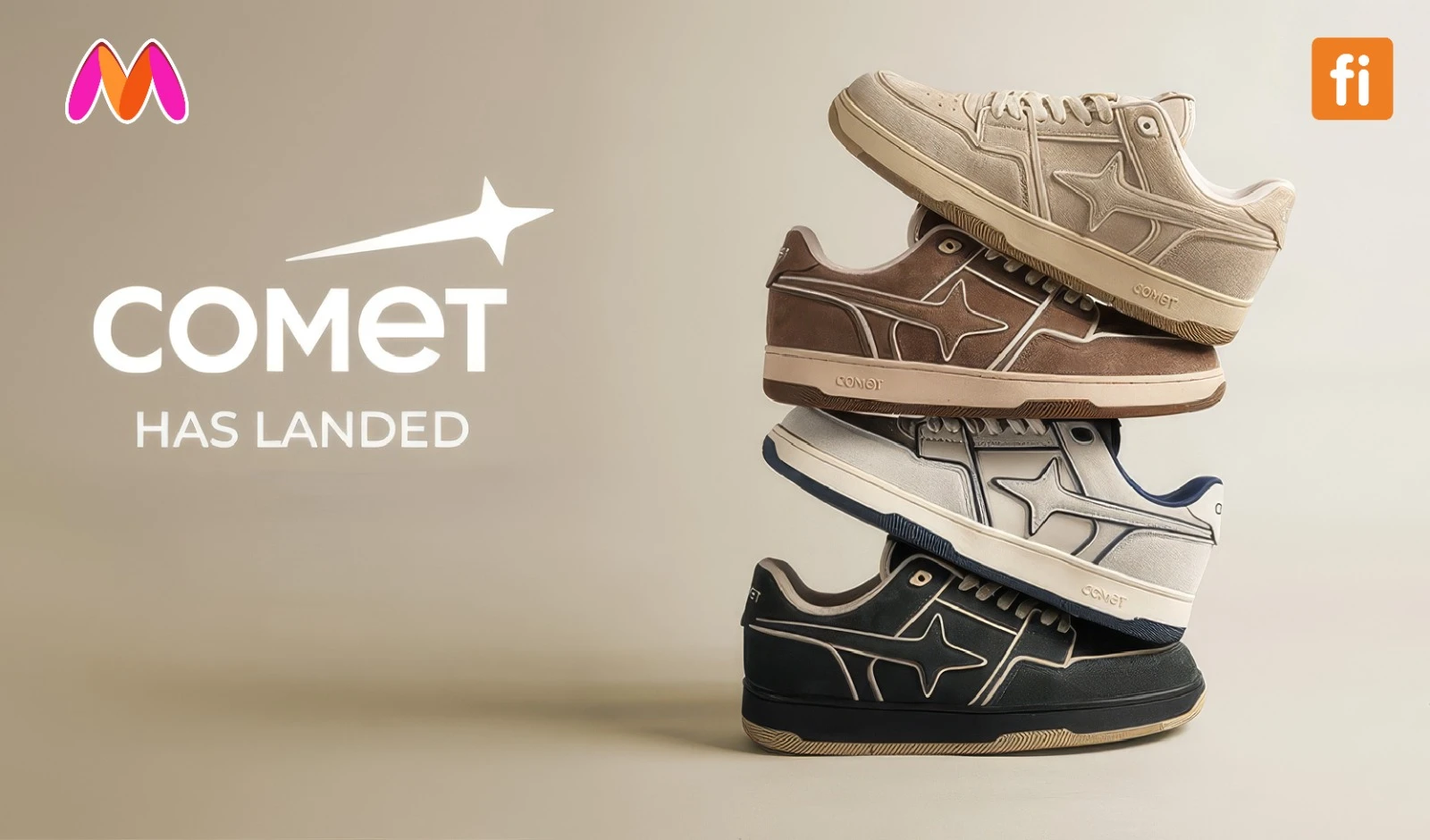 Culture-led sneaker brand Comet makes its e-commerce Debut on Myntra