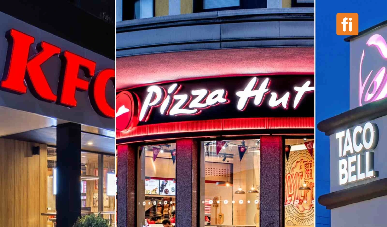 Yum! Brands Cuts 250 Pizza Hut Outlets, Accelerates KFC and Taco Bell Rollout