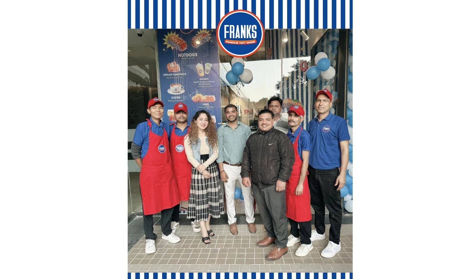 Frank’s Hot Dogs ने गुरुग्राम में अपना 14वां स्टोर लॉन्च किया, अगले 5 वर्षों में 300 आउटलेट्स का लक्ष्य
