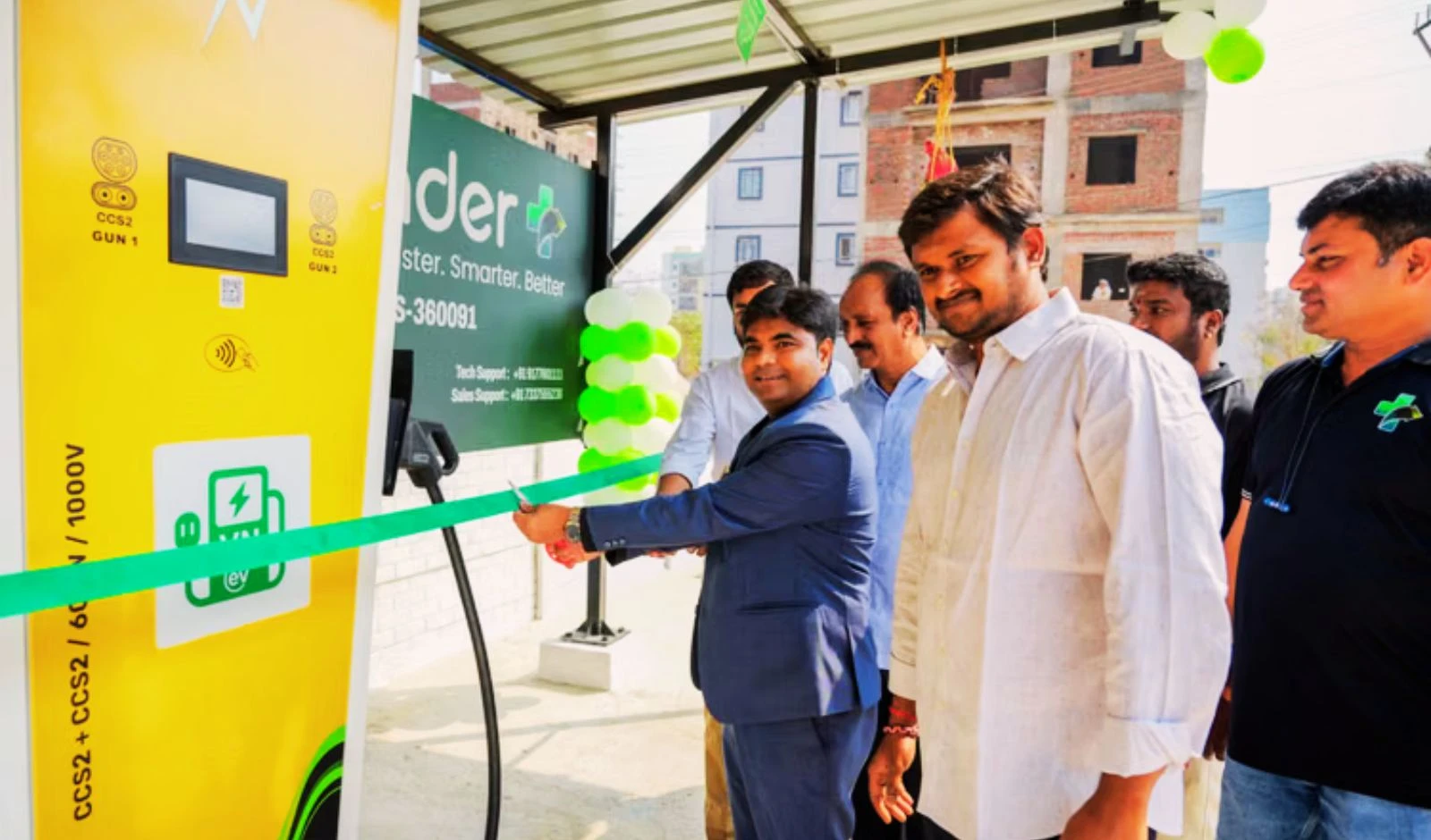 ThunderPlus Opens New EV Charging Station in Hyderabad