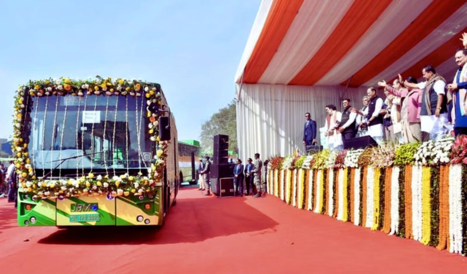 JBM Ecolife ने दिल्ली और गांधीनगर में बढ़ाया इलेक्ट्रिक बस संचालन