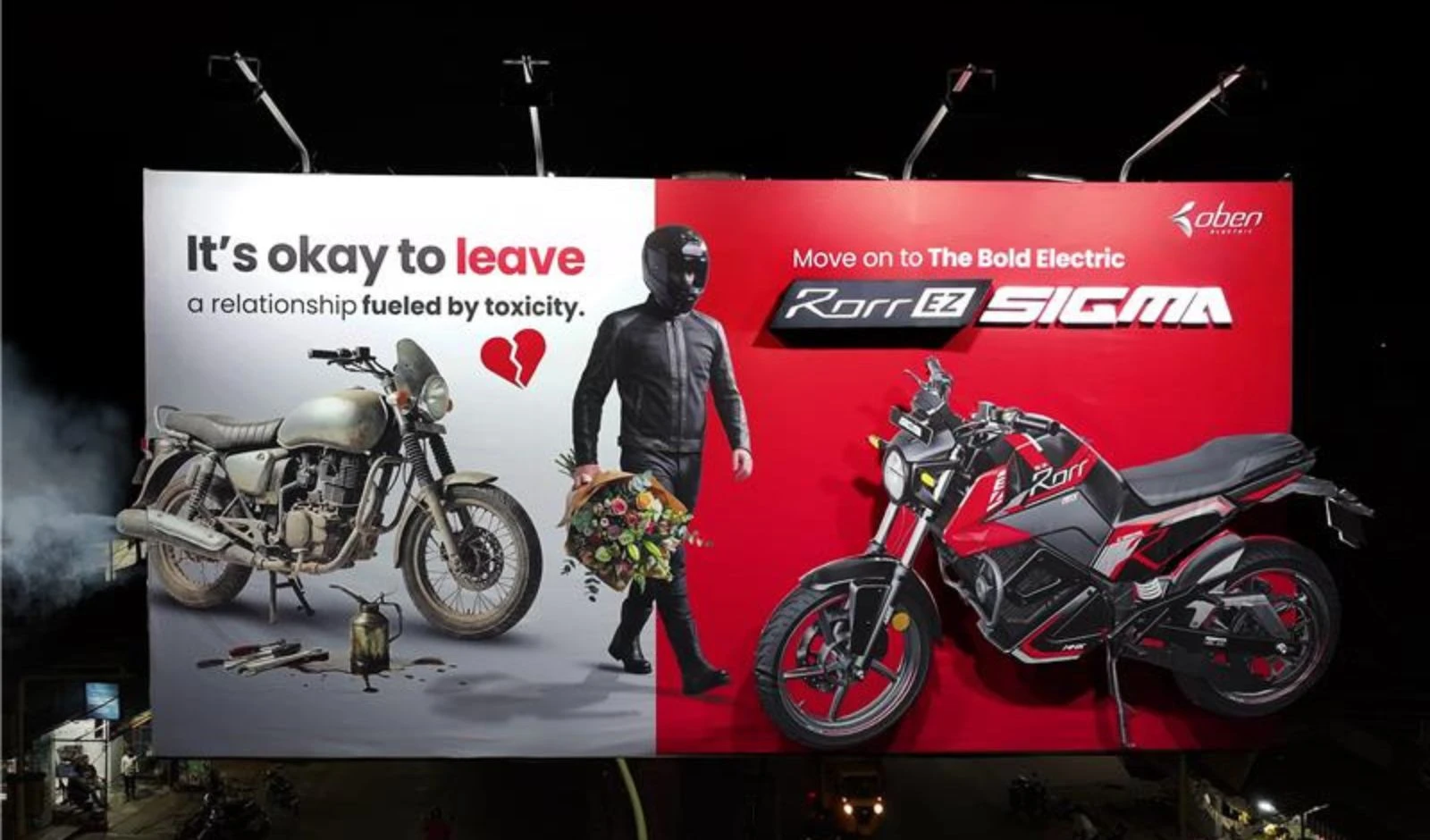 Oben Electric Launches #ItsOkayToLeave Valentine’s Campaign