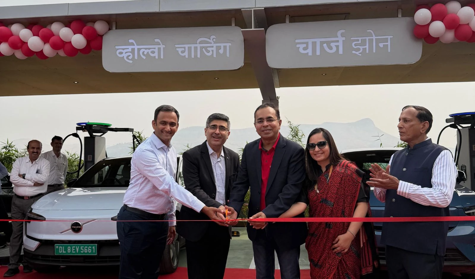 Volvo and ChargeZone Launch EV Charging Station on Mumbai–Nashik Highway