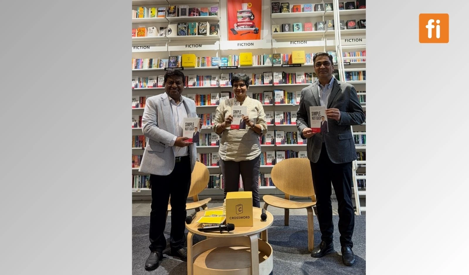 Rajneesh Mahajan, Launches Simple, Not Easy at Crossword image