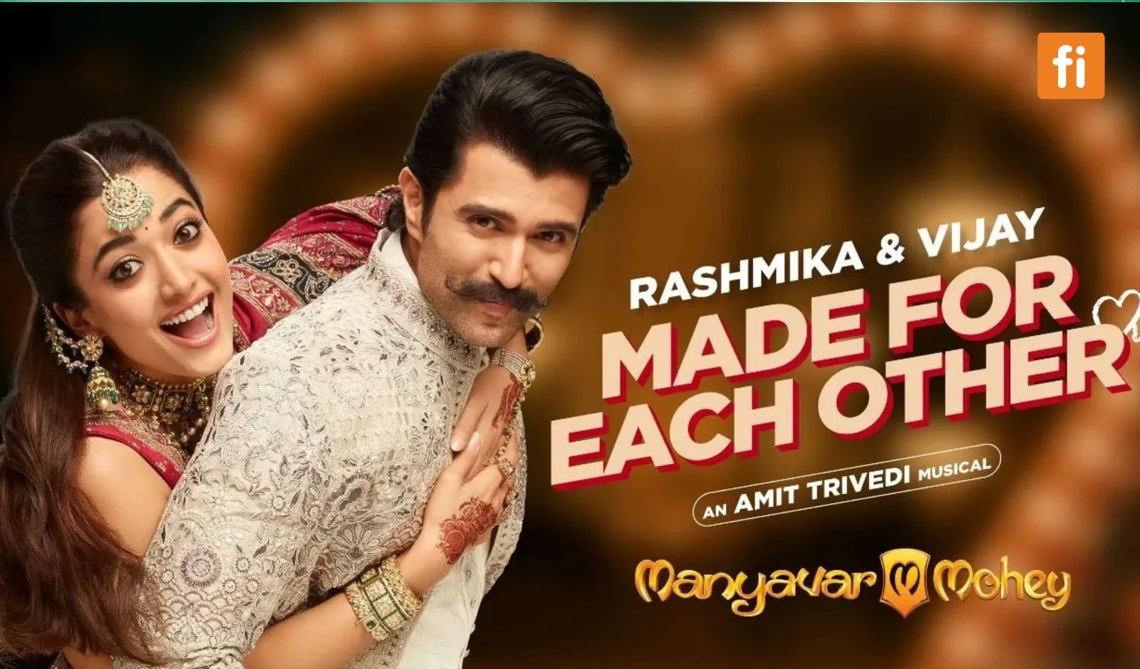 Manyavar Mohey Signs Rashmika Mandanna and Vijay Deverakonda for ‘Made For Each Other’ Campaign image