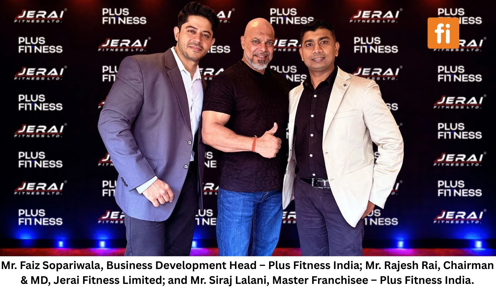 Jerai Fitness Limited and Plus Fitness India to expand 100 Gyms across India