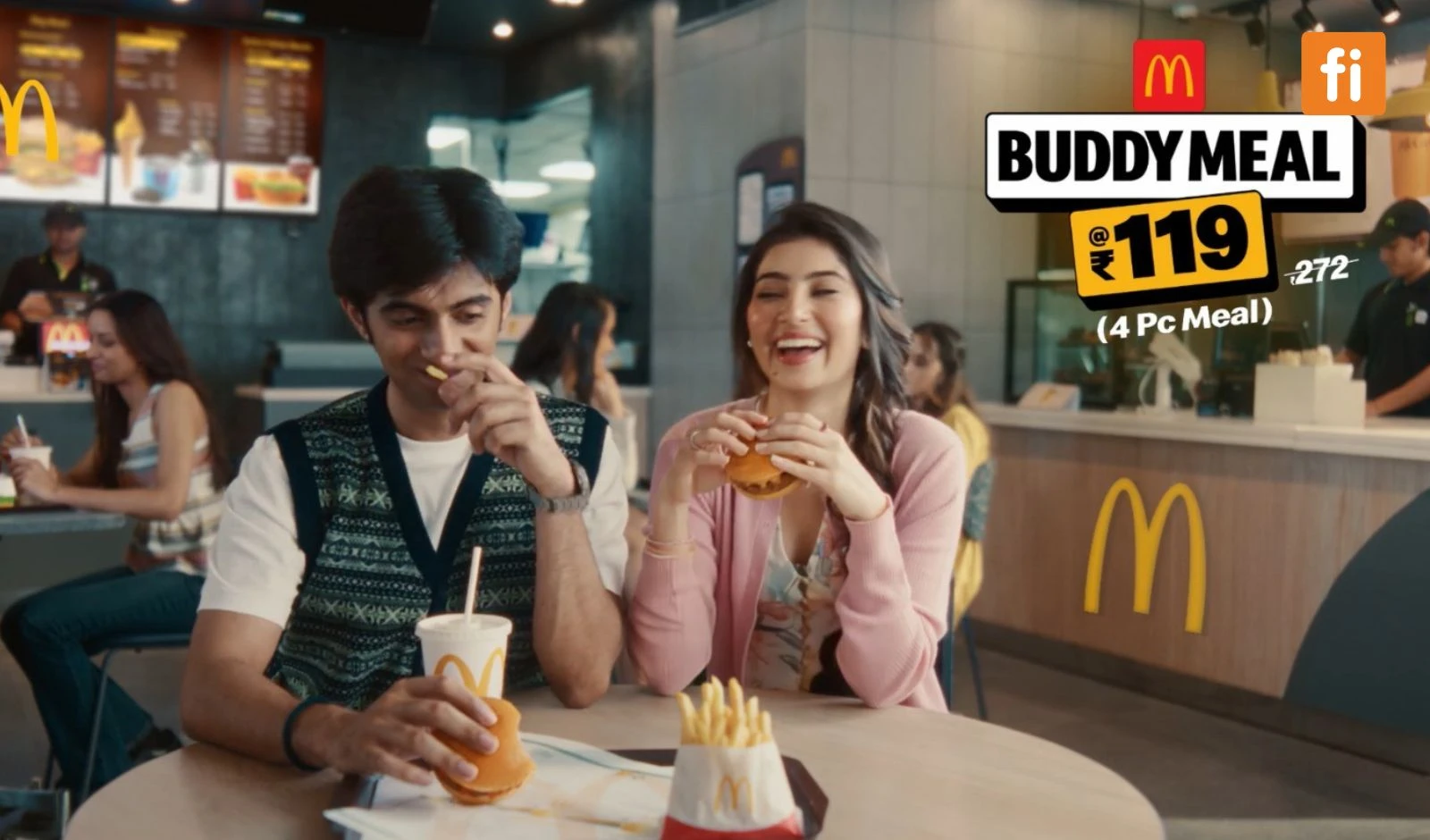 McDonald's India (North & East) Revives Classic Ad Featuring Sara Arjun for Buddy Meal Campaign