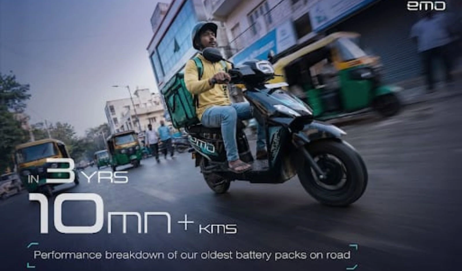 EMO Energy की फ्लीट बैटरियों ने 75,000 किलोमीटर पार किया image