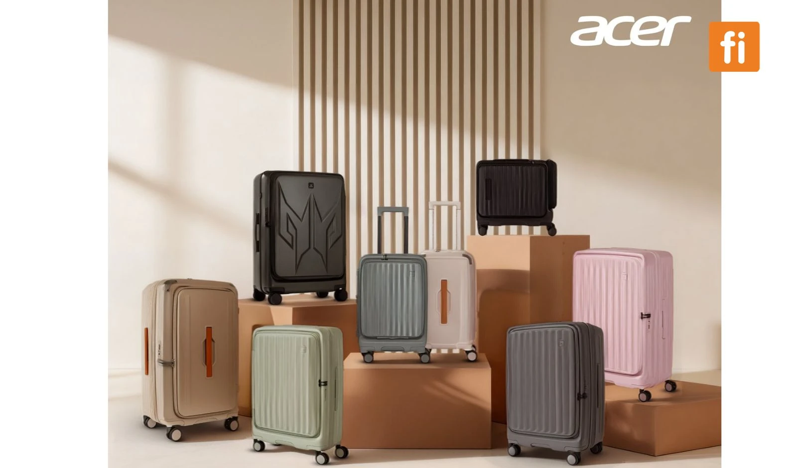 Acer forays into travel accessories with new luggage line image