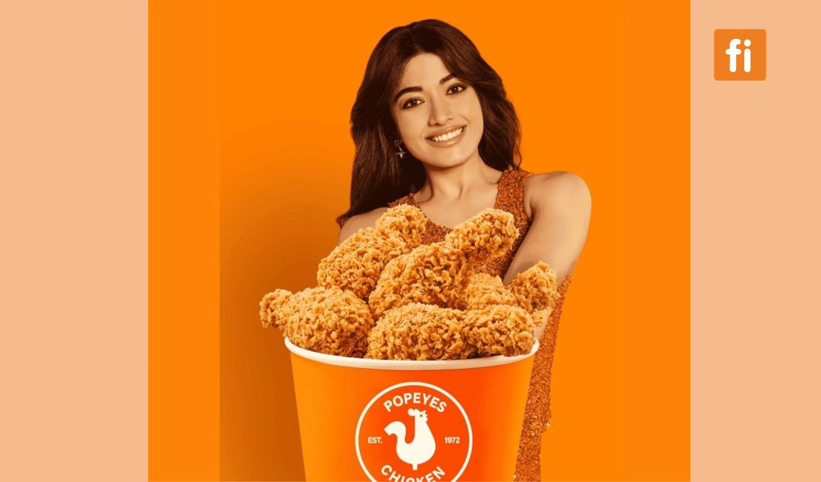 Popeyes India Taps Rashmika Mandanna for Its First-Ever TV Campaign image