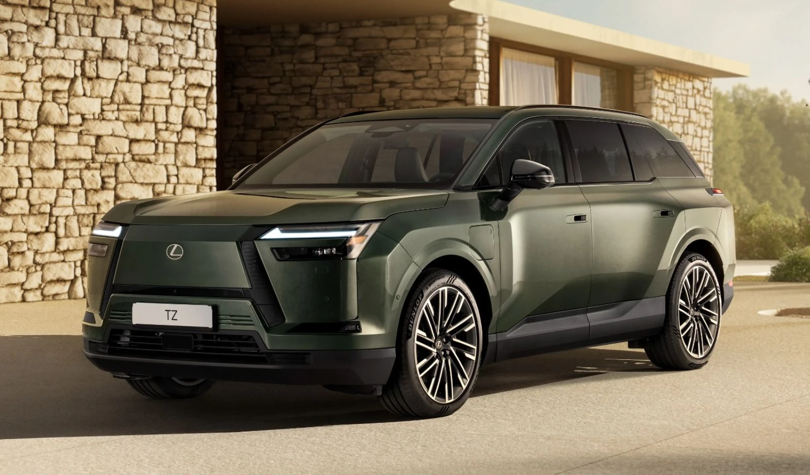 Lexus Unveils First Three-Row Electric SUV TZ