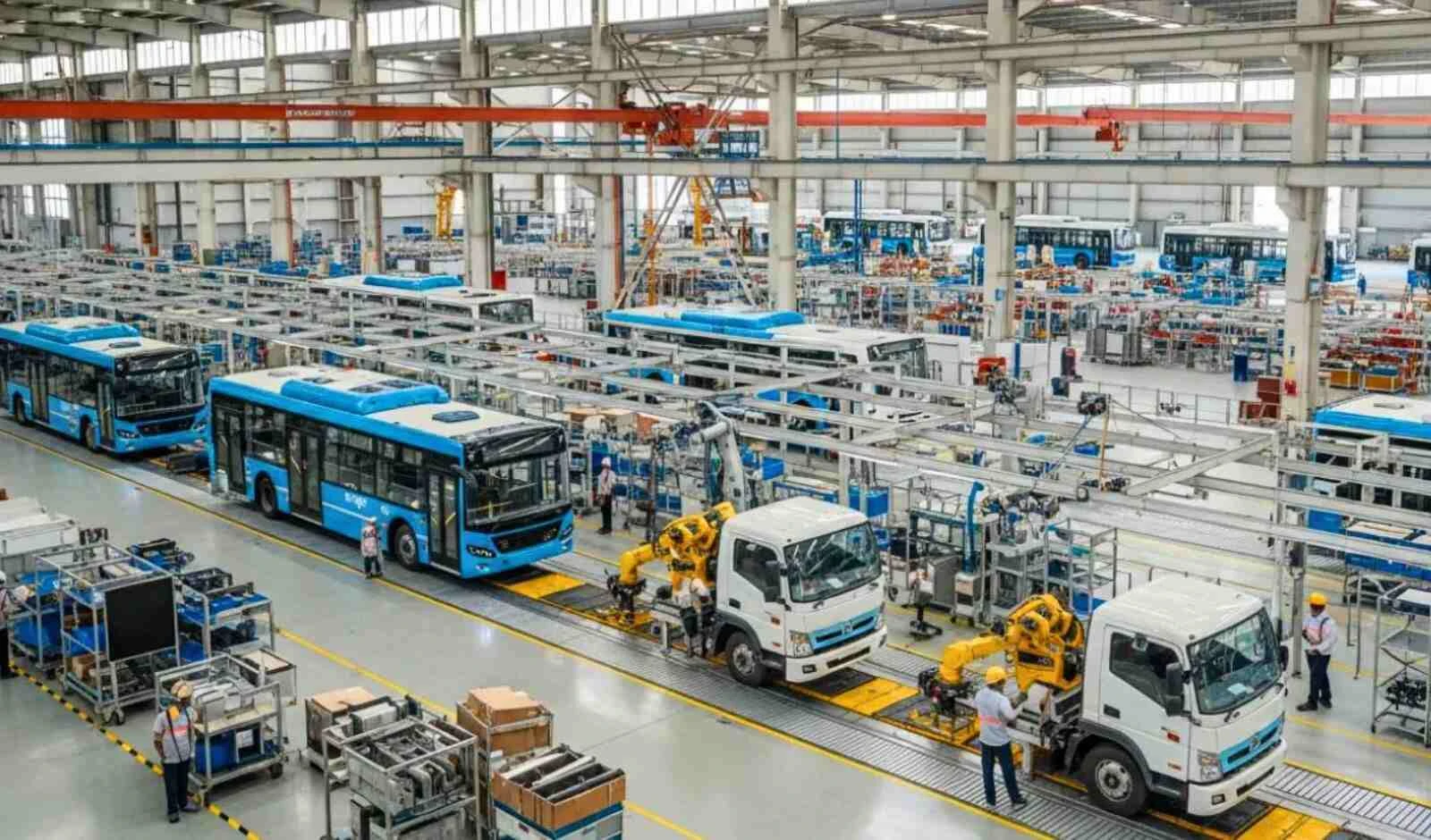 Ashok Leyland Targets FY28 EV Battery Pack Production Start