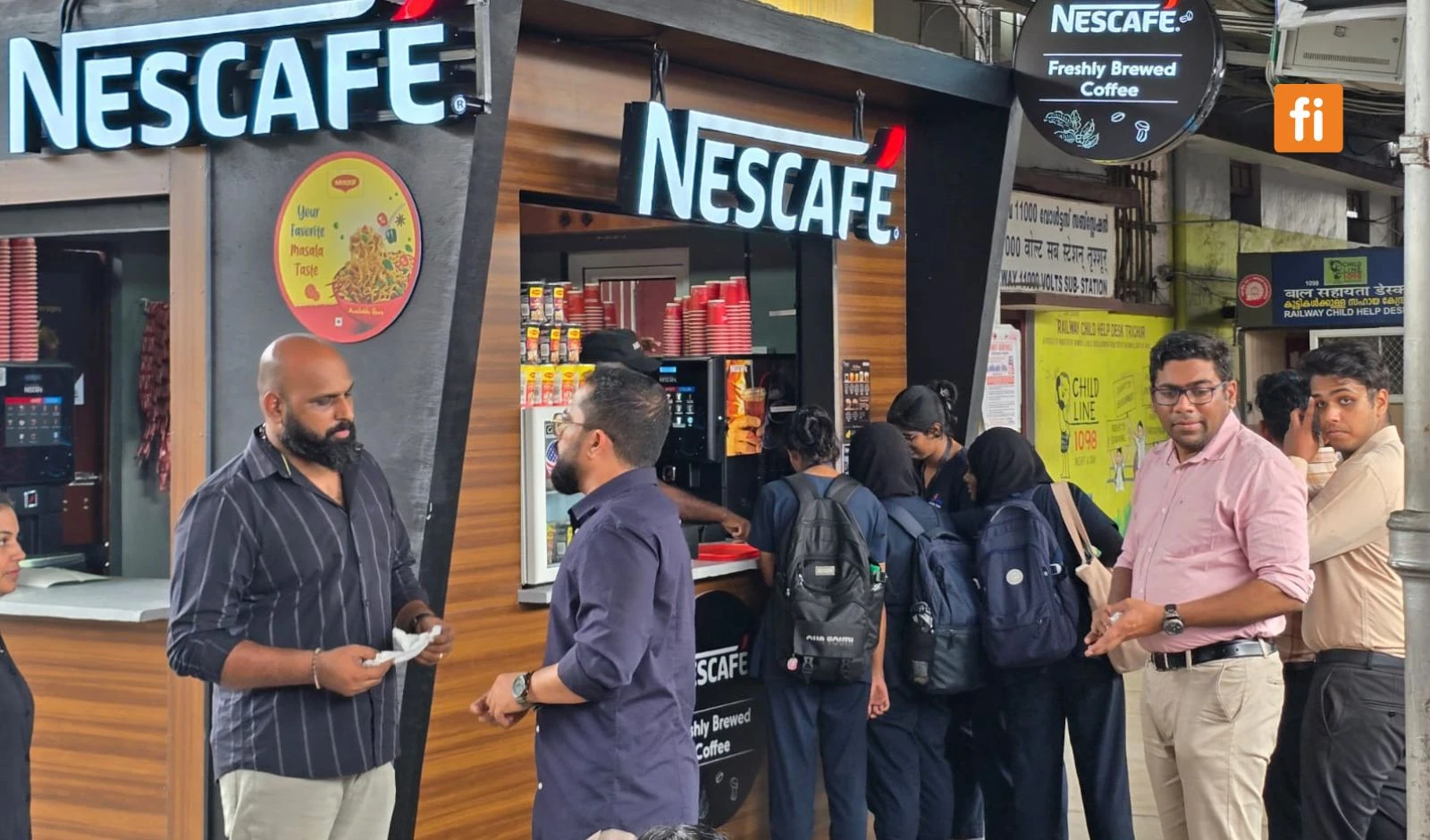 Nestlé Professional Expands Travel Retail Presence with NESCAFÉ at Thrissur Station image