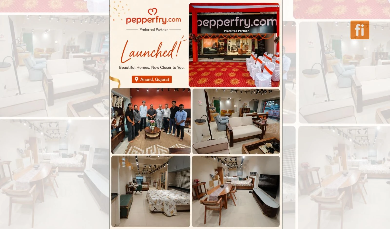 Pepperfry Expands Gujarat Presence with New Franchise Store in Anand