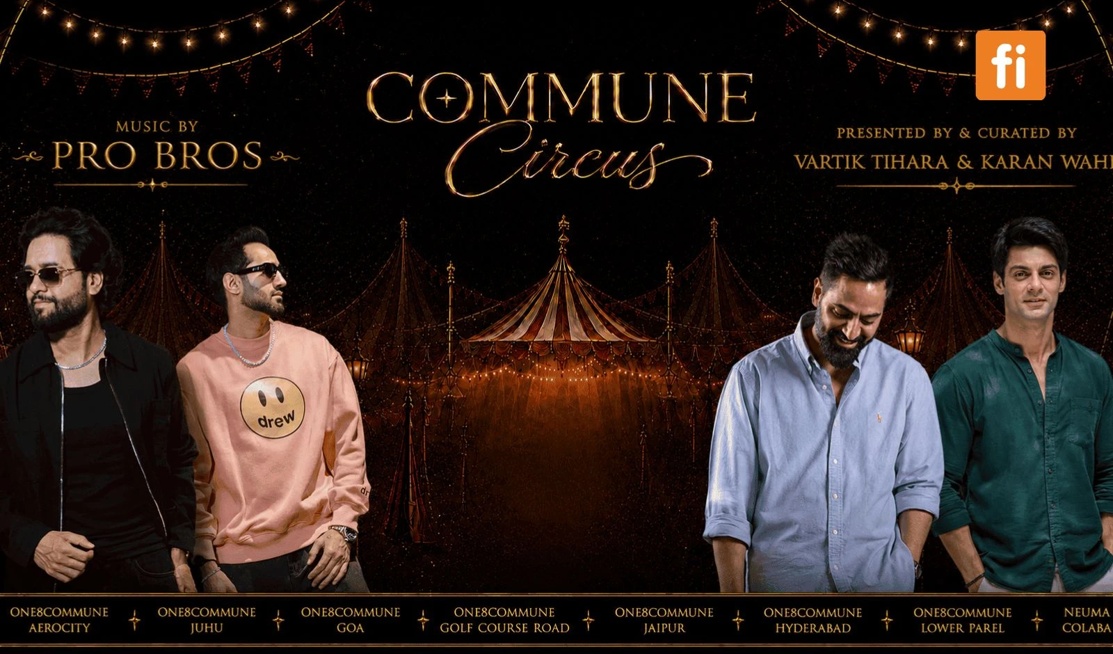 True Palate Hospitality Sets the Stage for India's Next Big Nightlife Experience with Commune Circus