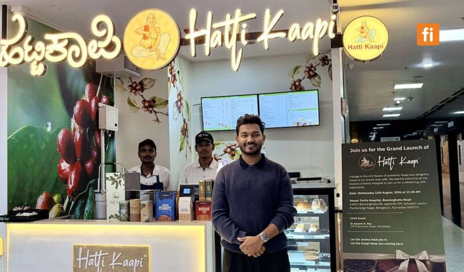 Hatti Kaapi Expands Bengaluru Presence with New Outlet at Fortis Hospital image