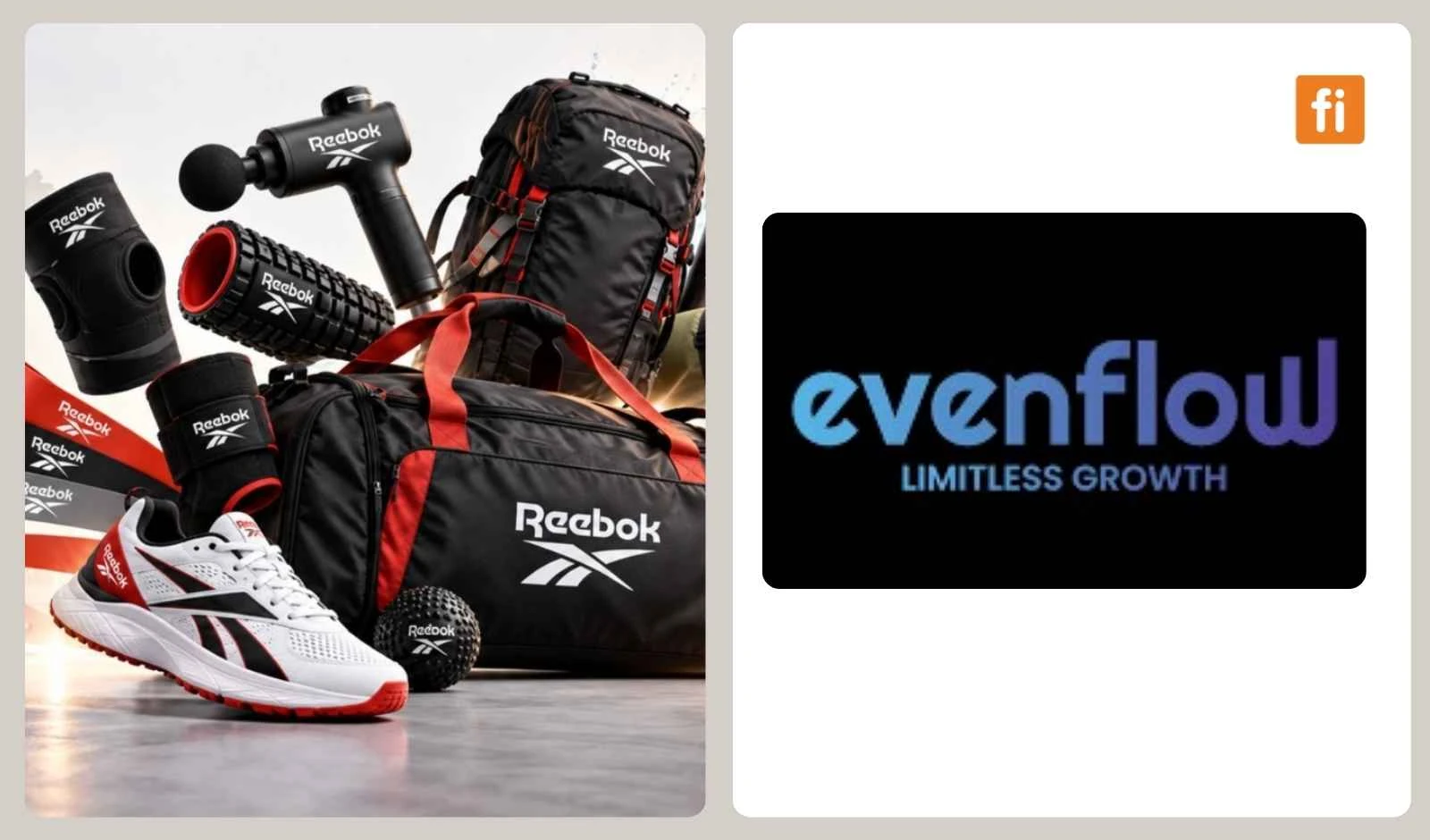 Evenflow Brands Joins Hands with ABG to Expand Reebok in India