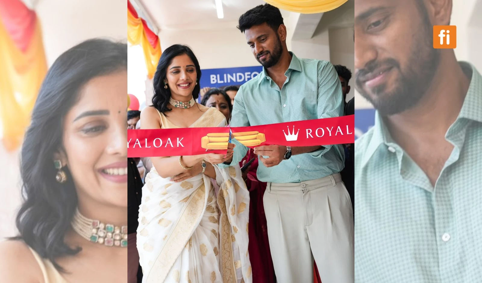Actors Darling Krishna and Milana Nagaraj Inaugurate Royaloak’s Biggest Store in Bengaluru