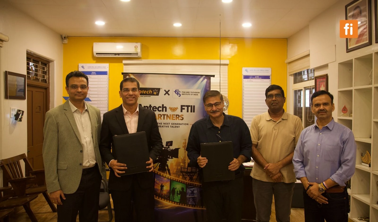 Aptech Partners with FTII to Expand Film and Creative Education