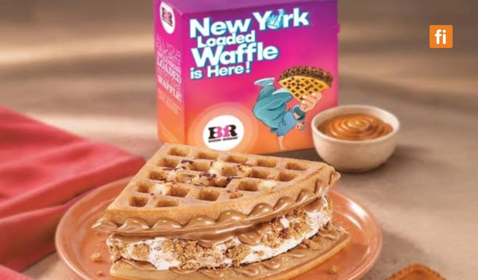 Baskin Robbins Enters Waffle Category with New Dessert Range