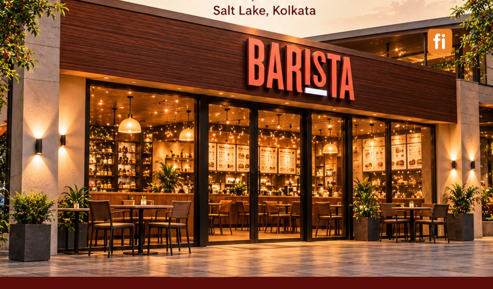 Barista Coffee Expands its network to 555 cafes with Salt Lake, Kolkata